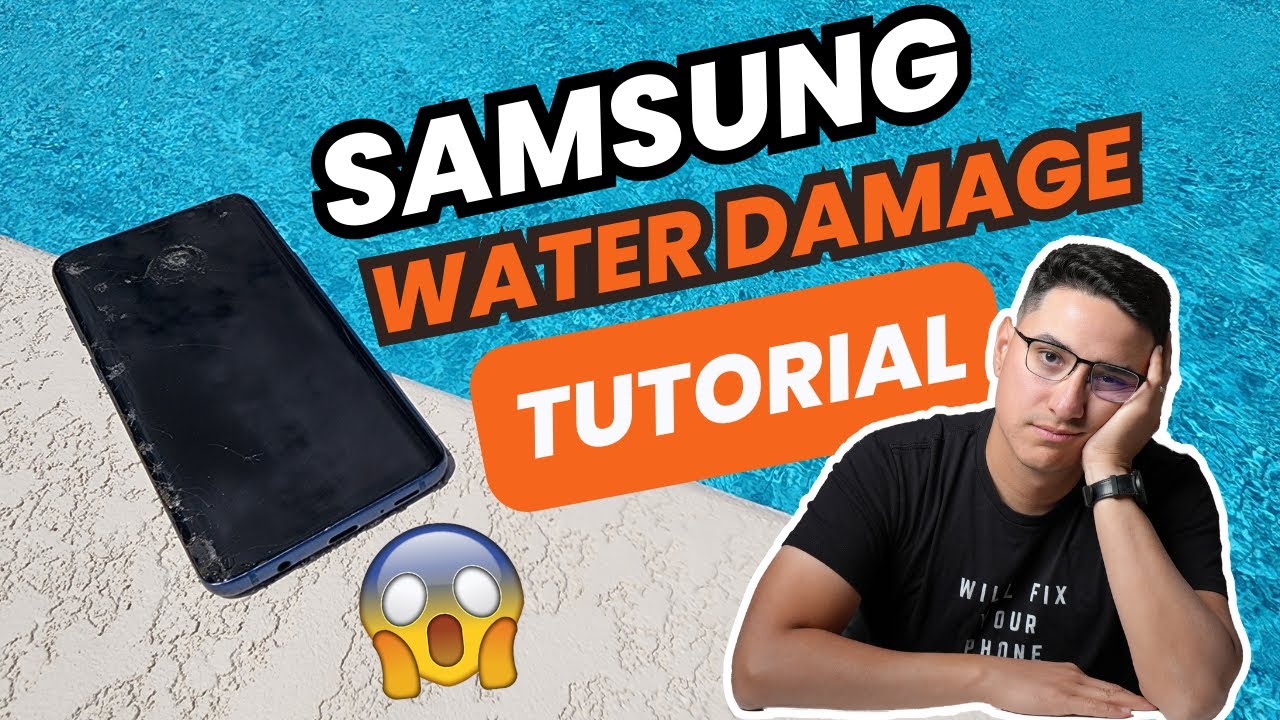 Water damage recovery tutorial